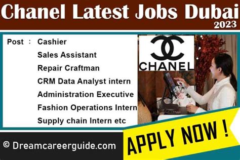 chanel work with us it|Chanel job openings.